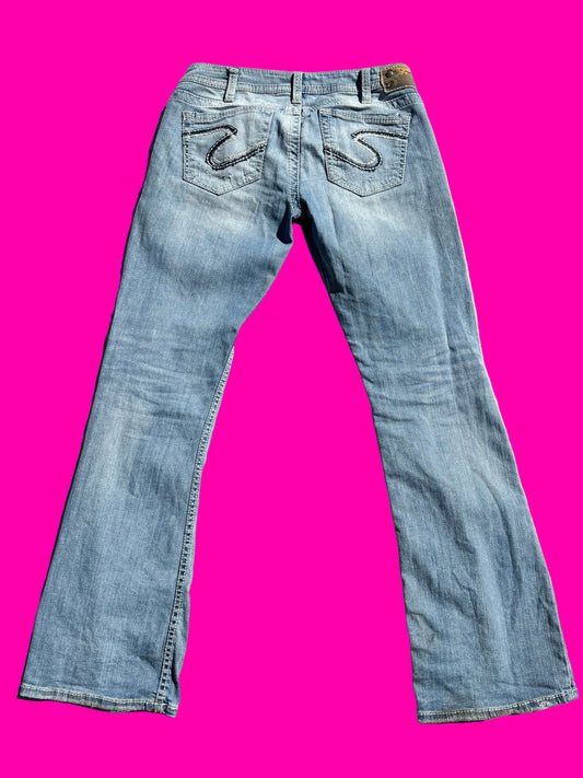 Silver Tuesday flared jeans size W30xL33