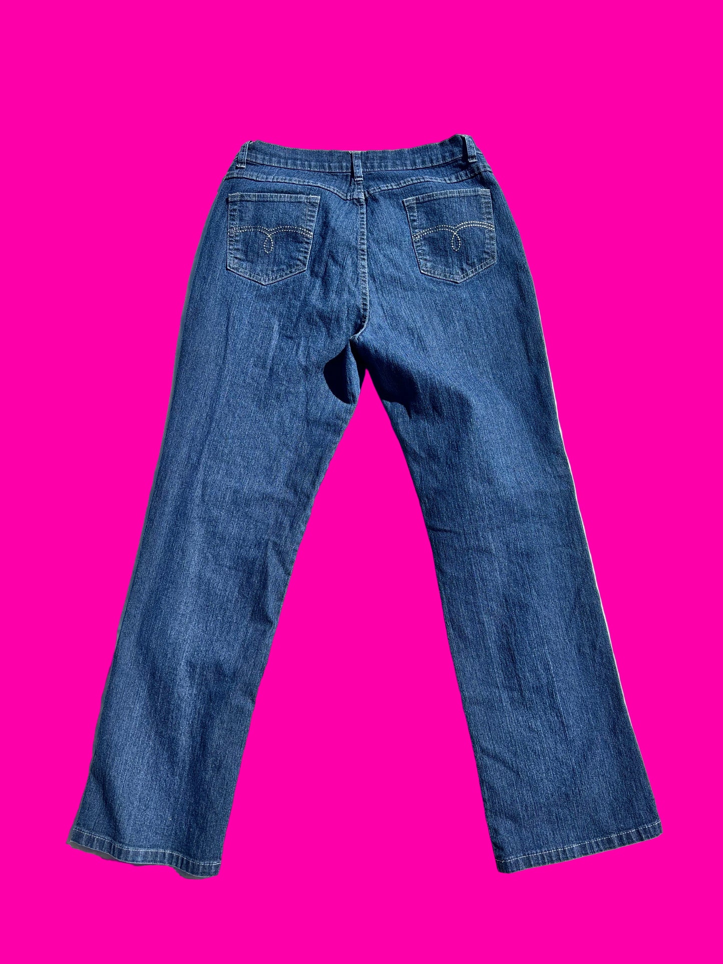 Varelli embroided jeans size 12