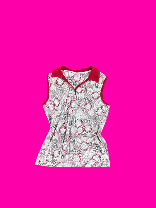 70's inspired collard tank size M/L